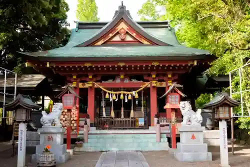 前川神社の本殿・本堂