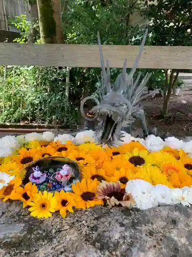 彌都加伎神社の手水舎