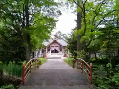 永山神社の庭園