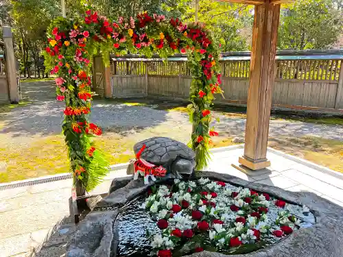 兵主大社の手水舎