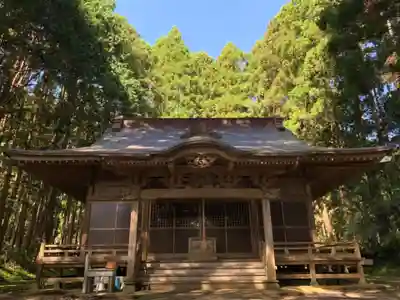 八幡神社の本殿・本堂