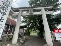 平出雷電神社の鳥居