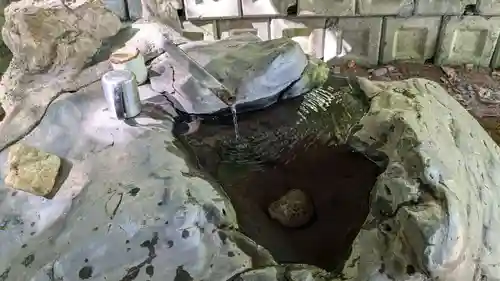 神居神社の手水