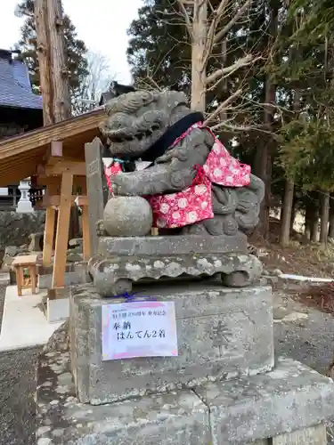 高司神社〜むすびの神の鎮まる社〜の狛犬