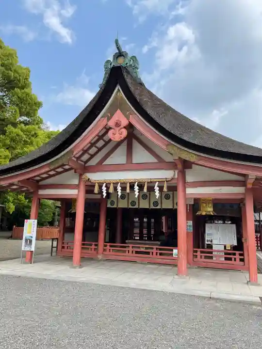 津島神社の本殿・本堂