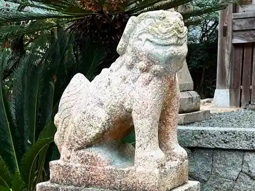 杜屋神社の狛犬