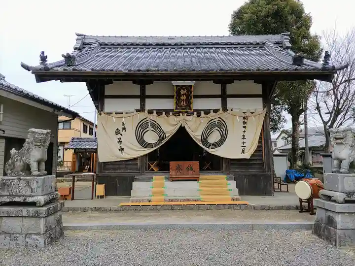 鍬神社の本殿・本堂