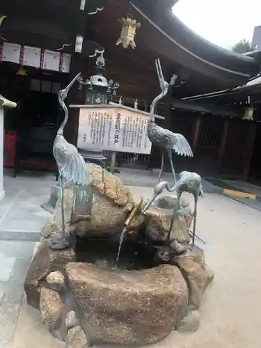櫛田神社の手水舎