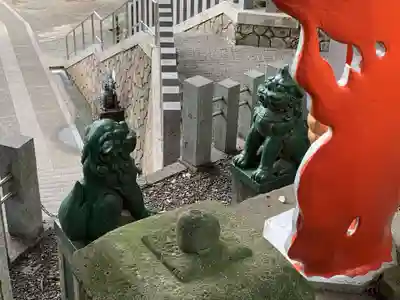 瀧泉寺（目黒不動尊）の狛犬