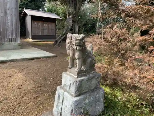 雷神社の狛犬