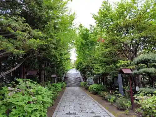 北見神社の景色