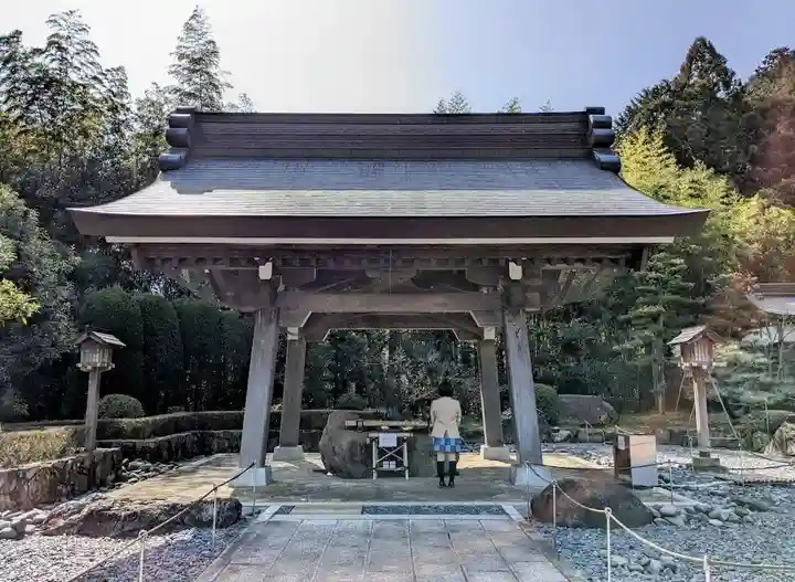 関西出雲久多美神社の手水舎