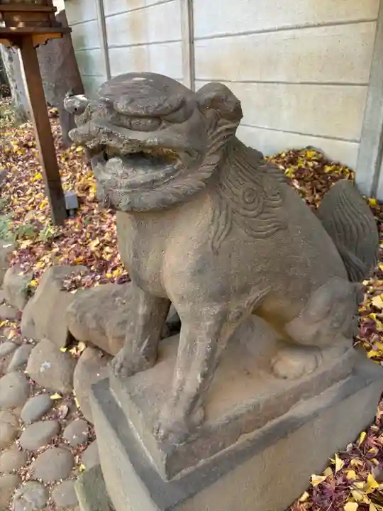 代々木八幡宮の狛犬