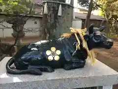 新井天神北野神社の狛犬