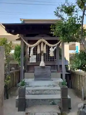 腕塚神社の本殿・本堂