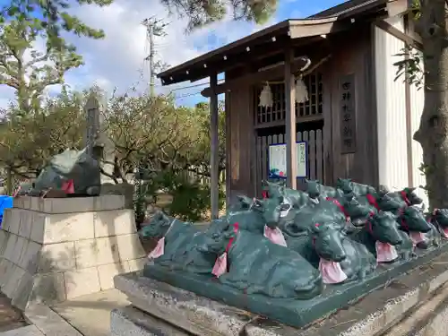 綱敷天満宮の狛犬