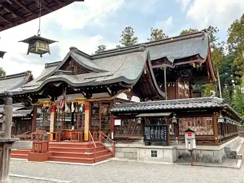 沙沙貴神社の本殿