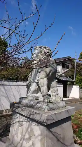 羽田八幡宮の狛犬