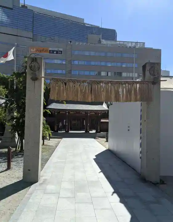 警固神社の鳥居