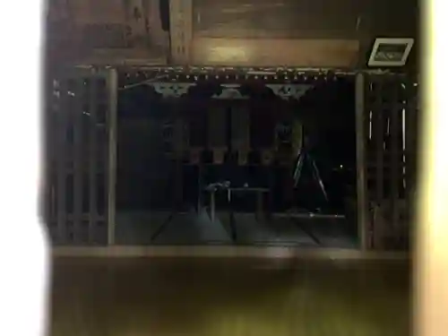 高谷神社の本殿・本堂