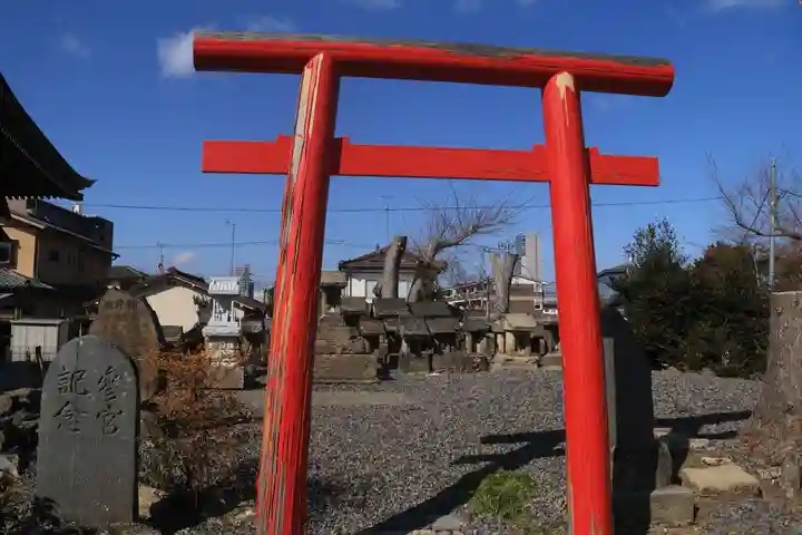 熊野福藏神社の鳥居