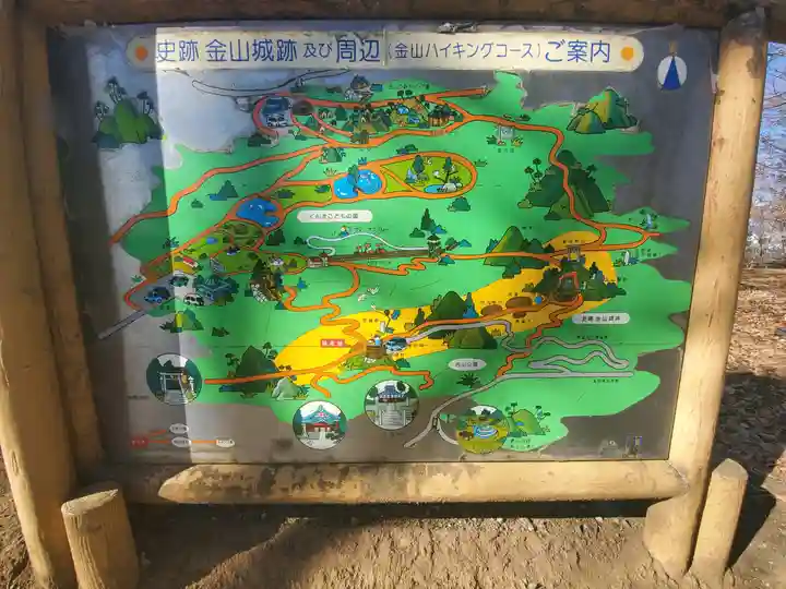 新田神社の周辺