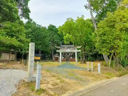 八幡社（徳田八幡社）の鳥居