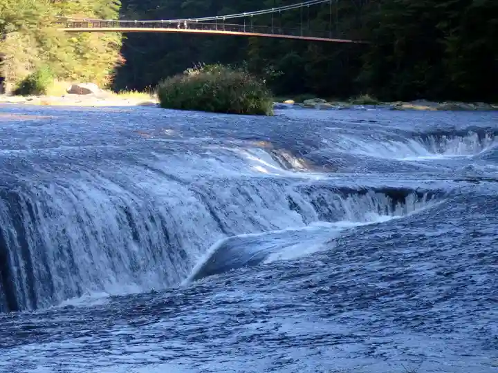 浮島観音堂の自然