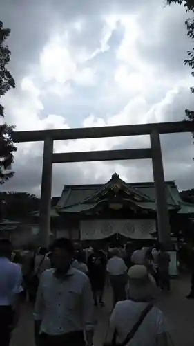 靖國神社の鳥居