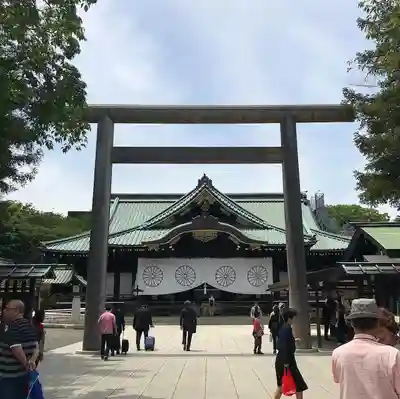 靖國神社の鳥居