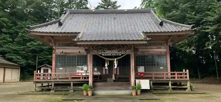 千代ケ岡八幡宮の本殿・本堂