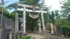 櫻田山神社の鳥居