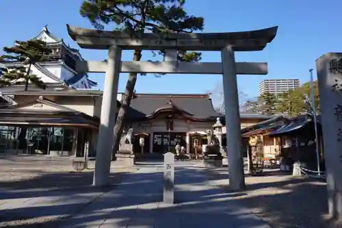 龍城神社の鳥居