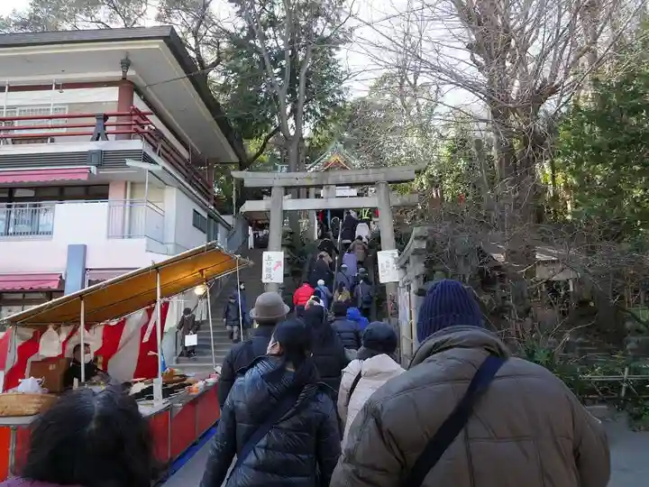 王子稲荷神社の鳥居