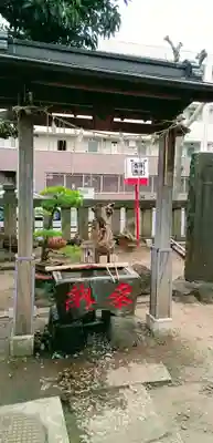 白幡神社の手水舎