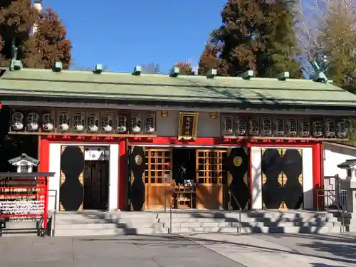 池袋氷川神社の本殿・本堂