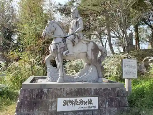 上の丸稲荷神社の像