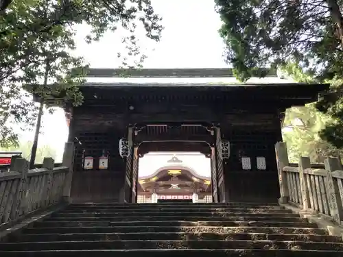 福山八幡宮の山門・神門