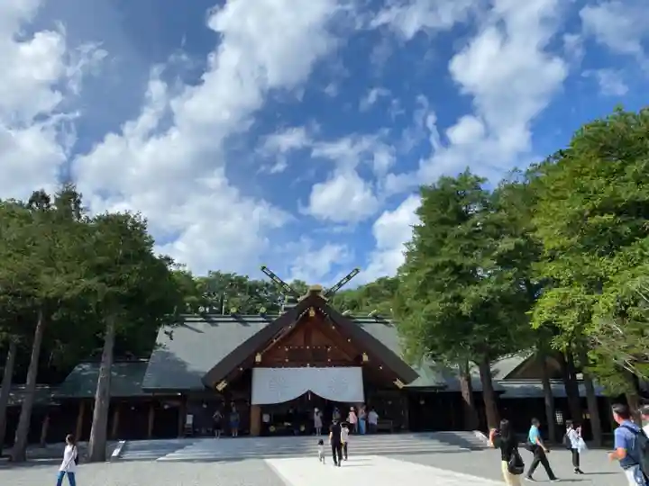 北海道神宮の本殿・本堂