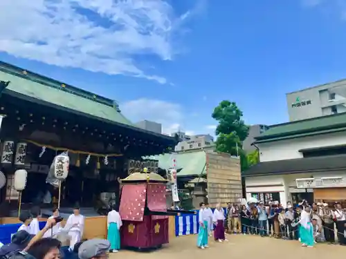 大阪天満宮のお祭り