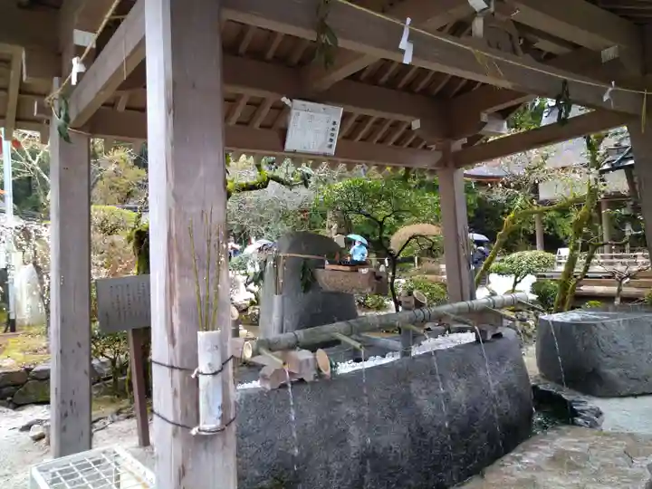 賀茂別雷神社(上賀茂神社)の手水舎