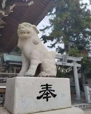 八剱神社の狛犬