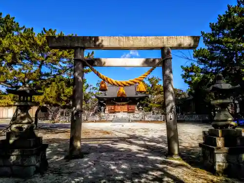 神明社（道場山神明社）の鳥居