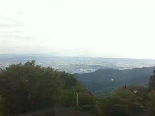 大山阿夫利神社の景色