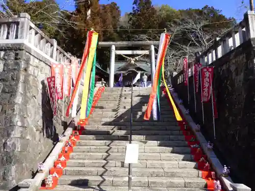 十二所神社(大子町大子)の鳥居