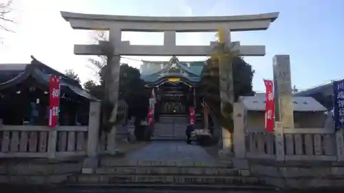 諏訪神社の鳥居