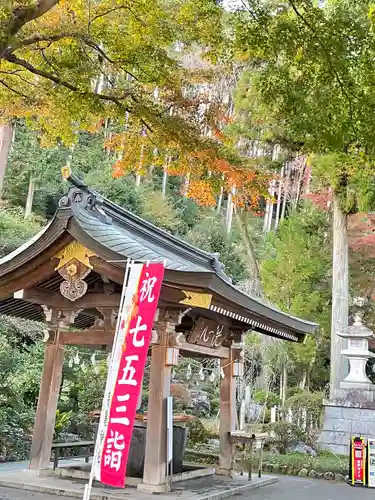 高麗神社の手水舎