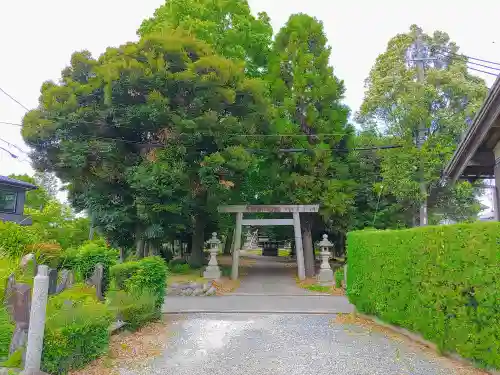 鈴置神社（矢合）の自然
