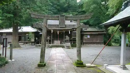 白瀧神社の鳥居