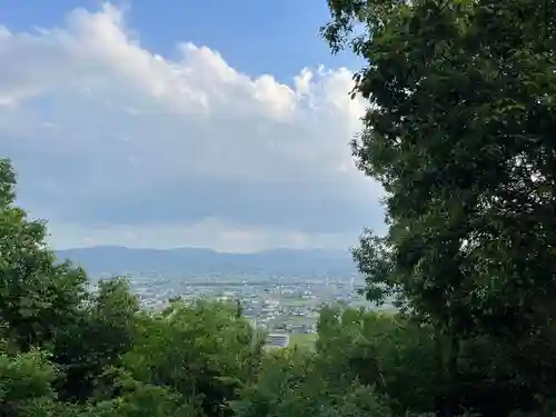 吉尾神社の景色